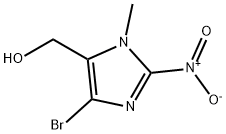 (4-BroMo-1-Methyl-2-nitro-1H-iMidazol-5-yl)Methanol Struktur