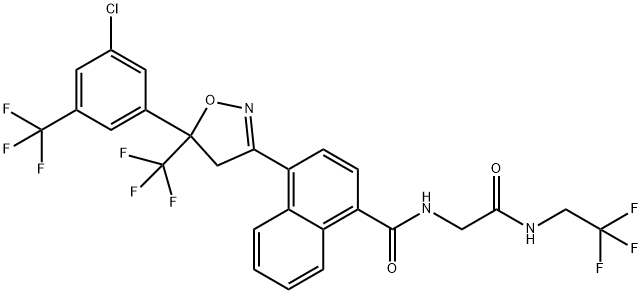 afoxolaner Struktur