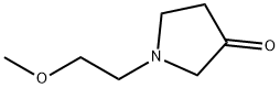 1-(2-Methoxyethyl)pyrrolidin-3-one Struktur