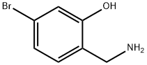 2-(aminomethyl)-5-bromophenol Struktur