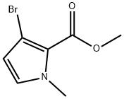 Methyl 3-broMo-1-Methyl-1H-pyrrole-2-carboxylate Struktur