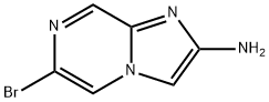 6-broMoiMidazo[1,2-a]pyrazin-2-aMine Struktur