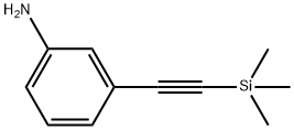 3-[(TriMethylsilyl)ethynyl]aniline Struktur