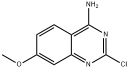 2-Chloro-7-Methoxyquinazolin-4-aMine Struktur