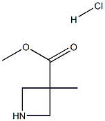 Methyl 3-Methylazetidine-3-carboxylate hydrochloride Struktur