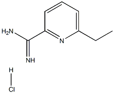 6-EthylpicoliniMidaMide hydrochloride Struktur