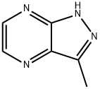 1H-Pyrazolo[3,4-b]pyrazine, 3-methyl- Struktur