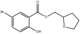 (Tetrahydrofuran-2-yl)Methyl 5-broMo-2-hydroxybenzoate Struktur