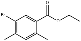 Ethyl 5-broMo-2,4-diMethylbenzoate Struktur