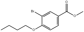 Methyl 3-broMo-4-butoxybenzoate Struktur