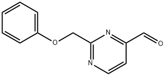 2-PhenoxyMethylpyriMidine-4-carbaldehyde Struktur