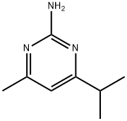 2-Pyrimidinamine,4-methyl-6-(1-methylethyl)-(9CI) Struktur