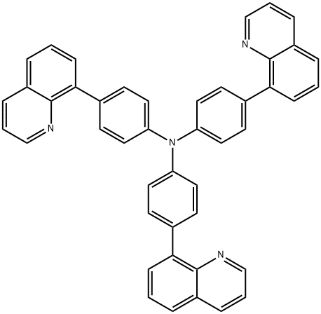 TQTPA , Tris(4-(quinolin-8-yl)phenyl)aMine Struktur