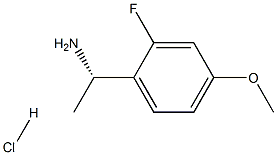 (S)-1-(2-Fluoro-4-Methoxyphenyl)ethanaMine hydrochloride Struktur