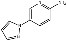 5-(1H-pyrazol-1-yl)pyridin-2-amine Struktur