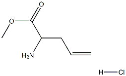 2-氨基戊-4-烯酸甲酯鹽酸鹽, 115289-55-9, 結(jié)構(gòu)式