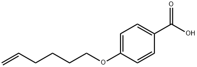 4-(Hex-5-enoxy)benzoic acid Struktur