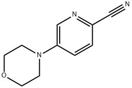 5-Morpholinopicolinonitrile Struktur