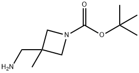 1-Azetidinecarboxylic acid, 3-(aminomethyl)-3-methyl-, 1,1-dimethylethyl ester price.