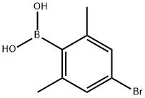 (4-BroMo-2,6-diMethylphenyl)boronic acid Struktur