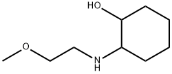 2-((2-甲氧基乙基)氨基)環(huán)己醇 結(jié)構(gòu)式