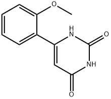 6-(2-Methoxyphenyl)pyriMidine-2,4(1H,3H)-dione Struktur