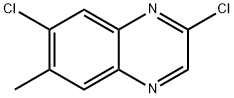 2,7-Dichloro-6-Methylquinoxaline Struktur