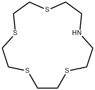 1,4,7,10-Tetrathia-13-azacyclopentadecane Struktur