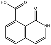 1-Hydroxyisoquinoline-8-carboxylic acid Struktur