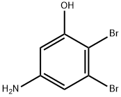 5-AMino-2,3-dibroMophenol Struktur