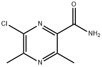 6-Chloro-3,5-diMethylpyrazine-2-carboxaMide Struktur