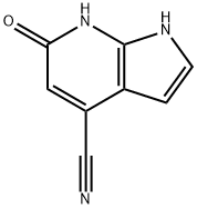 4-Cyano-6-hydroxy 7-azaindole Struktur