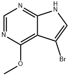 5-BroMo-4-Methoxy-7H-pyrrolo[2,3-d]pyriMidine Struktur