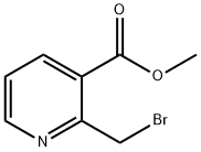 Methyl 2-(broMoMethyl)nicotinate Struktur