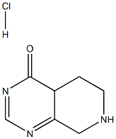 5,6,7,8-Tetrahydropyrido[3,4-d]pyriMidin-4(4aH)-one hydrochloride Struktur