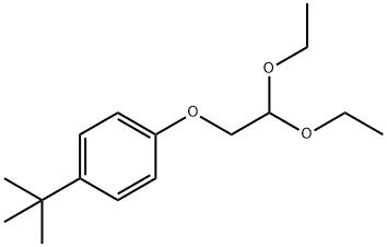 1-tert-Butyl-4-(2,2-diethoxy-ethoxy)-benzene Struktur