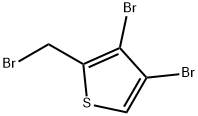 3,4-DibroMo-2-(broMoMethyl)thiophene Struktur