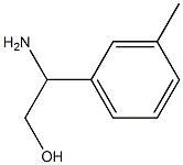 2-AMino-2-(3-Methylphenyl)ethan-1-ol Struktur