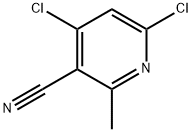 4,6-dichloro-2-Methylnicotinonitrile Struktur