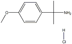 2-(4-Methoxyphenyl)propan-2-aMine, HCl Struktur