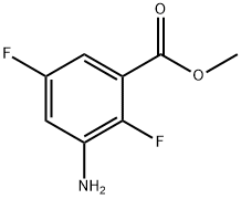 Methyl 3-aMino-2,5-difluorobenzoate Struktur