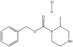 Benzyl 2-Methylpiperazine-1-carboxylate hydrochloride Struktur