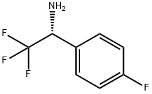 (R)-2,2,2-trifluoro-1-(4-fluorophenyl)ethanaMine Struktur