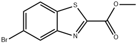 Methyl 5-broMobenzo[d]thiazole-2-carboxylate Struktur