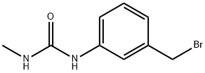 1-(3-(BROMOMETHYL)PHENYL)-3-METHYLUREA Struktur