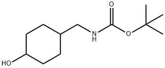 tert-butyl (4-hydroxycyclohexyl)methylcarbamate Struktur