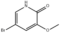 5-BroMo-3-Methoxypyridin-2-ol Struktur