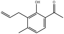 1-(3-烯丙基-2-羥基-4-甲基苯基)乙酮, 1189818-97-0, 結(jié)構(gòu)式