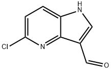 5-Chloro-4-azaindole-3-carbaldehyde Struktur