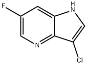 3-Chloro-6-fluoro-4-azaindole Struktur